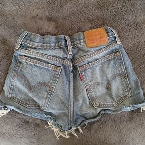 Levi's Wedgie Fit denim shorts